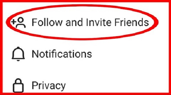 How to invite someone to instagram page