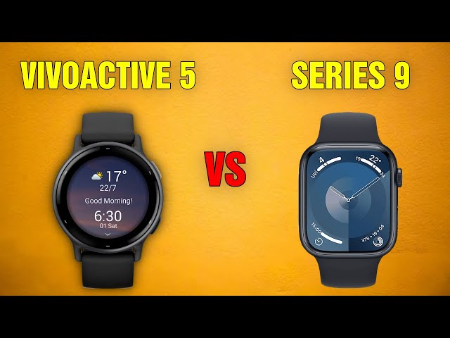 Garmin Vivoactive 5 Vs Apple Watch Series 9