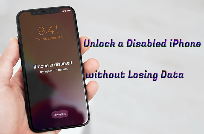 How To Restore Disabled Iphone Without Losing Data