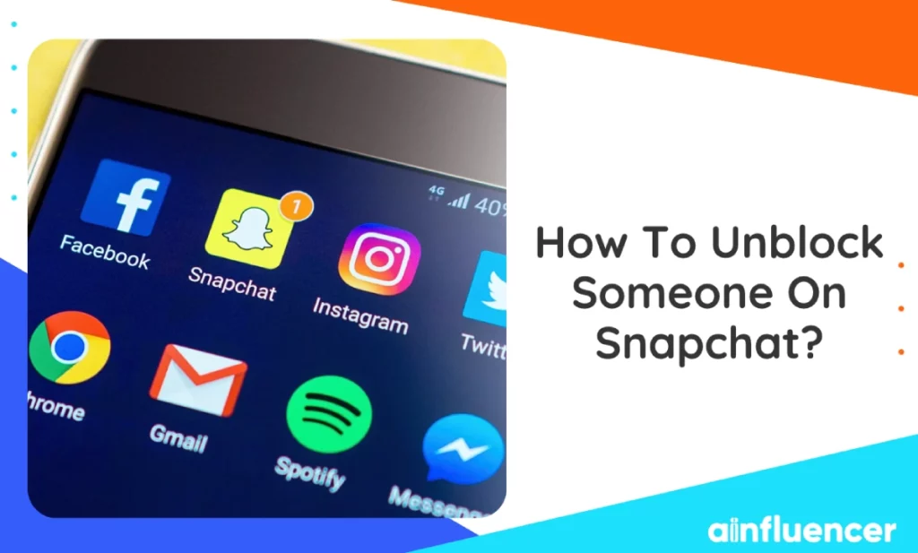 How to Unblock Someone on Snapchat