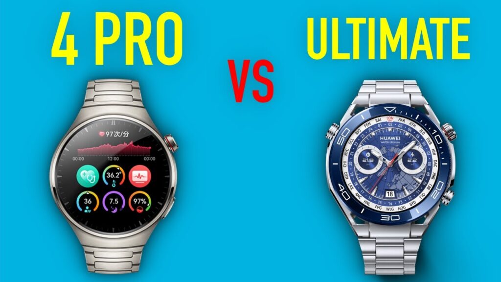 Huawei Watch Ultimate Vs Watch 4 Pro